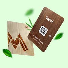 Footprint of paper business cards